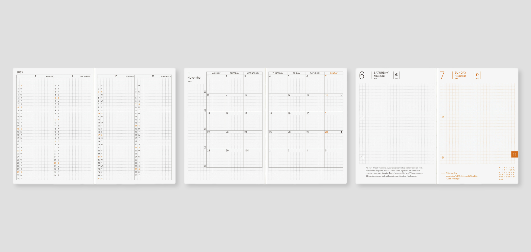 Journal Bilder Hobonichi Guide - Planner Book